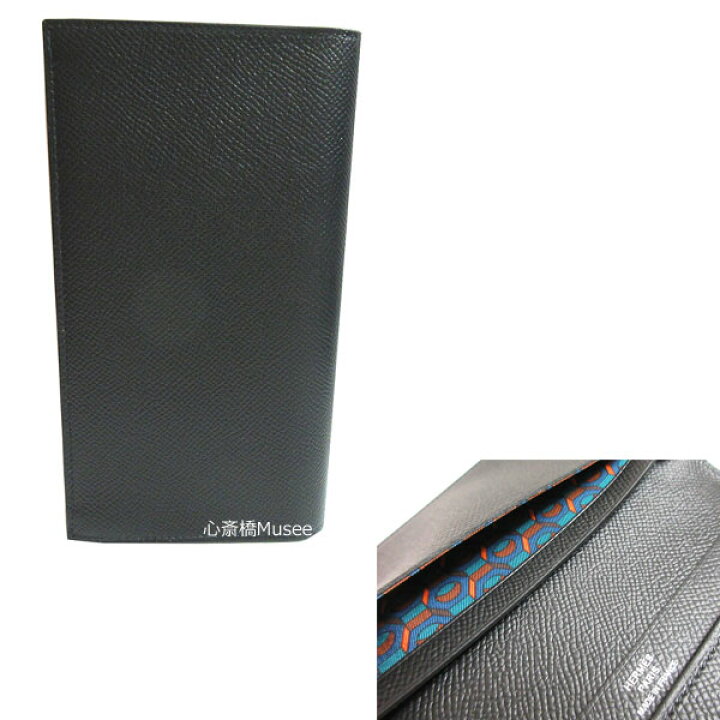 楽天市場】≪新品≫エルメス メンズ 長財布 シチズン ツイル ロング 黒 