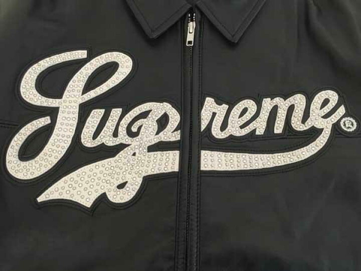 楽天市場】≪新品≫ Supreme 16SS Uptown Studded Leather Varsity 