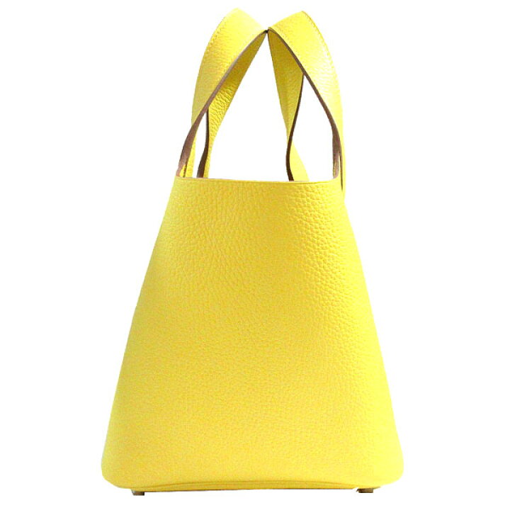 楽天市場】≪新品≫エルメス ピコタン ロック 18 PM ライム シルバー  