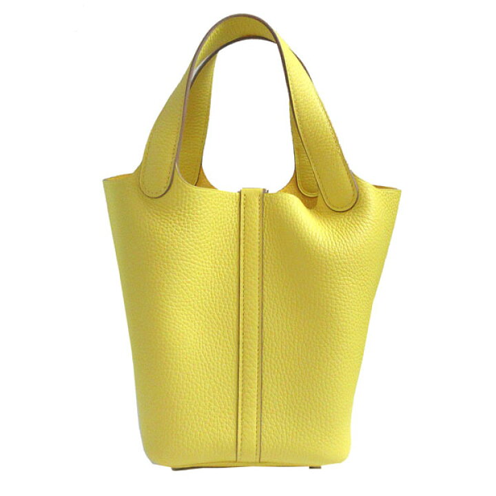 楽天市場】≪新品≫エルメス ピコタン ロック 18 PM ライム シルバー 