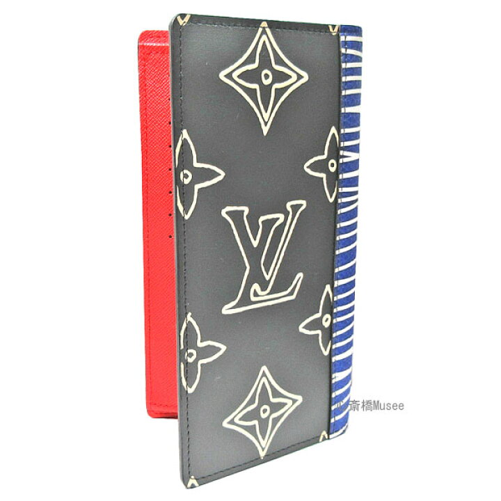 楽天市場 新品 ルイヴィトン Louis Vuitton 21年 メンズ 秋冬コレクション ポルトフォイユ ブラザ モノグラム パッチワーク M 長財布 限定 エピ ブルー レッド 赤 トリコロール 箱 ラッピング 青 ホワイト 白 ヴァージル アブロー 心斎橋ミュゼ