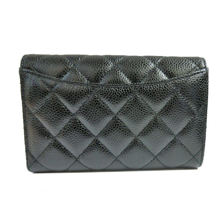 楽天市場】≪Brand new≫ CHANEL Medium Flap Walette Black Gold 