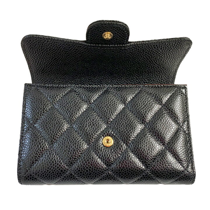 楽天市場】≪Brand new≫ CHANEL Medium Flap Walette Black Gold 