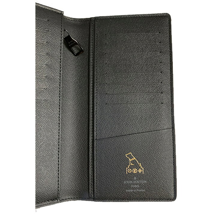 楽天市場】≪新品≫ VUITTON × NIGO コラボ ポルトフォイユ ブラザ 二 