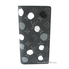 ≪Brand new≫ LOUIS VUITTON YAYOI KUSAMA BRAZA WALETTE Black M81932 ≪ 新品 ≫ ルイヴィトン 草間彌生 コラボ LV × YK ポルトフォイユ・ブラザ M81932 ヴィトン エクスリブリス メンズ ドット 長財布 箱 ラッピング