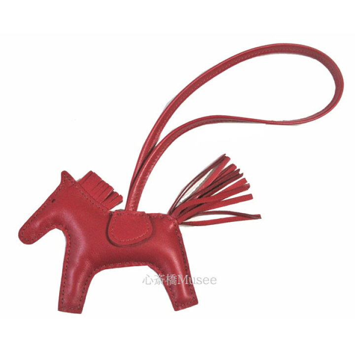 楽天市場 新品 エルメス ロデオ Rodeo 馬 革 バッグ チャーム Pm ルビー Ruby 箱 リボン ラッピング Hermes 心斎橋ミュゼ