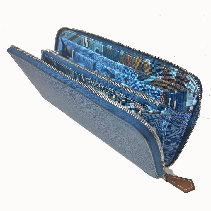 楽天市場】≪新品≫エルメス アザップ シルクイン ラウンドファスナー 