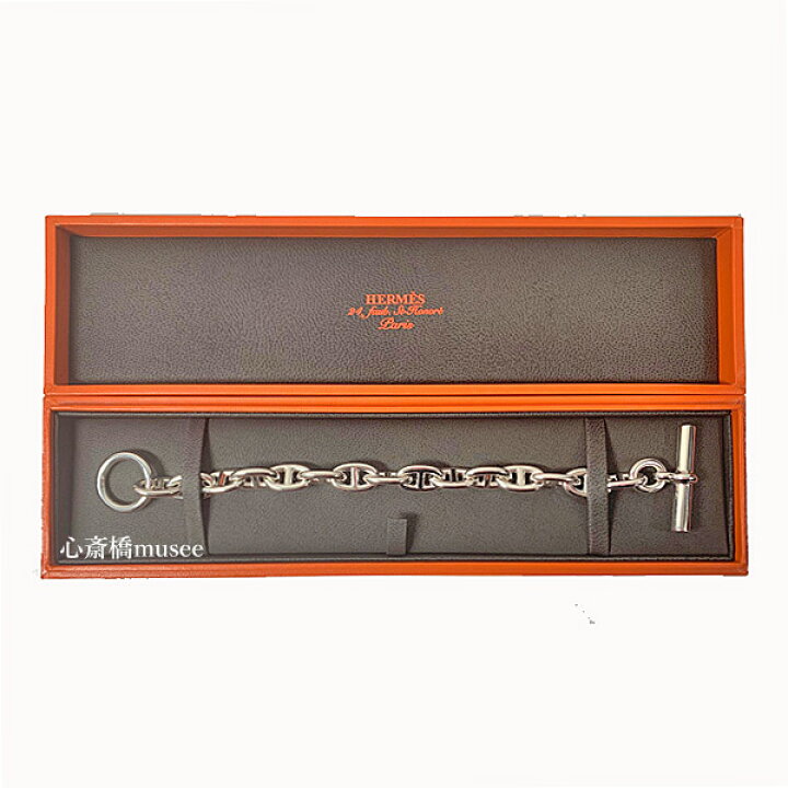 楽天市場】《新品》 エルメス シェーヌダンクル MM 15 シルバー製  