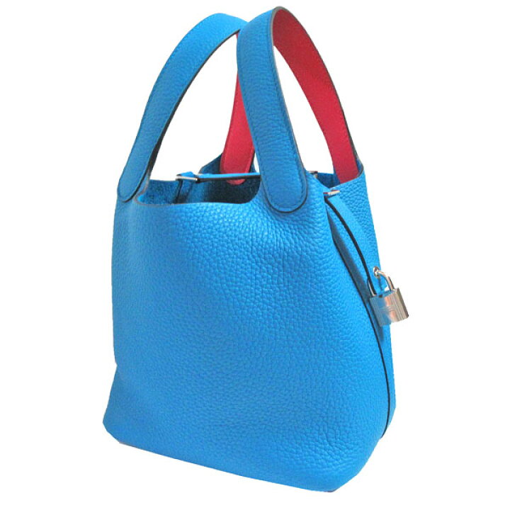 楽天市場】≪新品≫エルメス ピコタン ロック 18 PM エクラ ブルー 