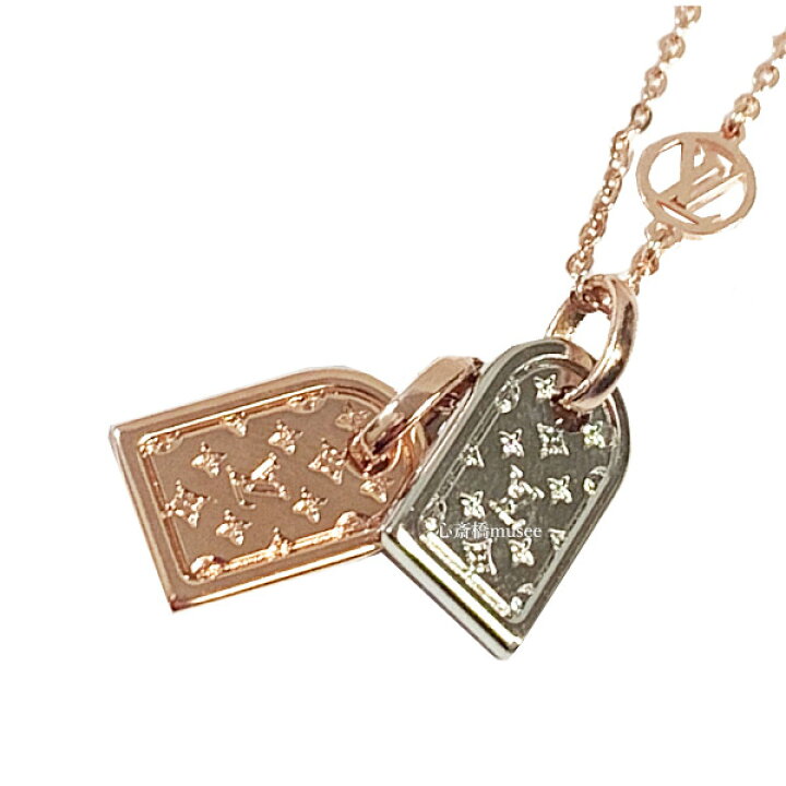 楽天市場】≪新品≫LOUISVUITTON ルイヴィトン ネックレス・ナノグラム  