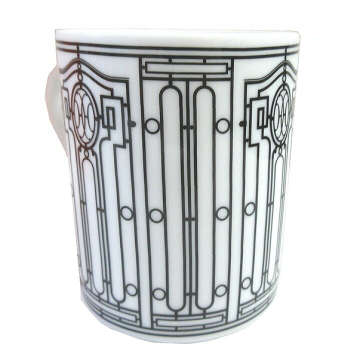 楽天市場】≪Brand new≫ HERMES H DECO Mug no.1 White / Black 300ml 
