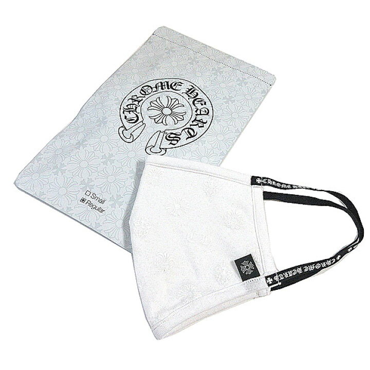 クロムハーツ chrome hearts マスク スモールサイズ ブラック（楽天  