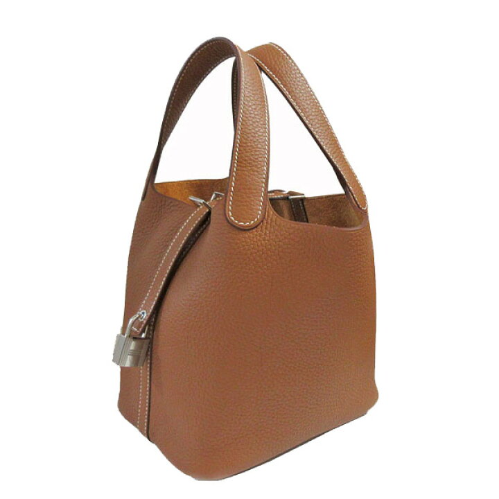 楽天市場】≪Brand new≫ Hermes Picotin Lock 18 PM Bag Gold Silver  