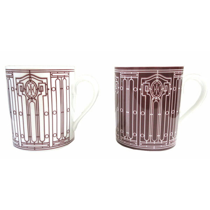楽天市場】≪Brand new≫ HERMES H Deco Rouge set of 2 mugs (n°1 to