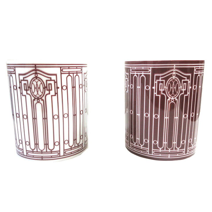 楽天市場】≪Brand new≫ HERMES H Deco Rouge set of 2 mugs (n°1 to 