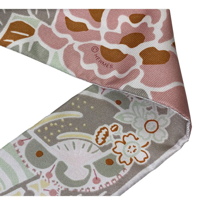 楽天市場】≪新品≫ エルメス ツイリー ビンガタ 紅型 ヴィユローズ  