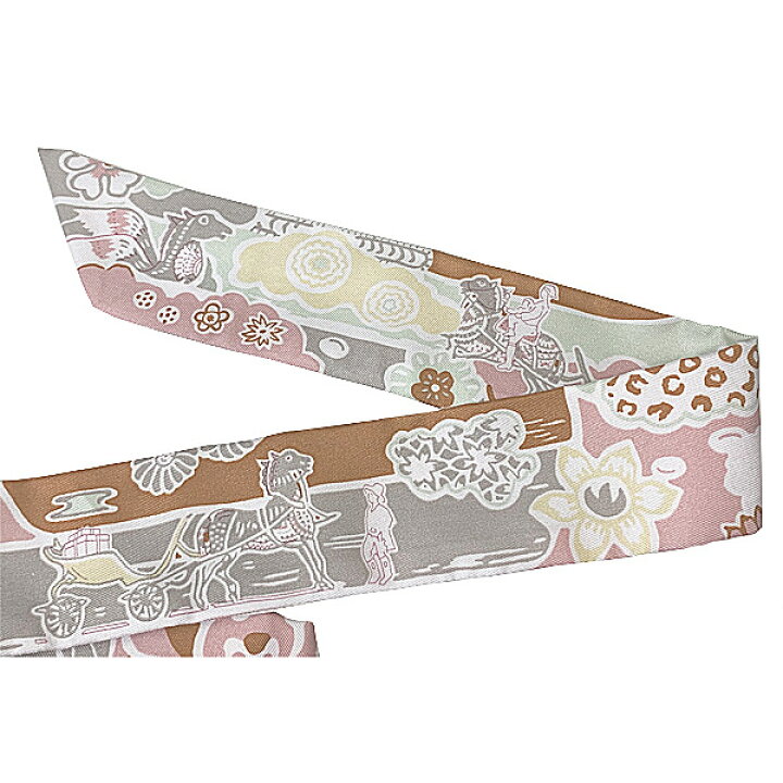 楽天市場】≪新品≫ エルメス ツイリー ビンガタ 紅型 ヴィユローズ  