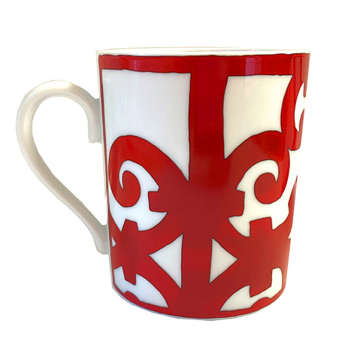 楽天市場】≪Brand new≫ HERMES GUADALQUIVIR Mug no.1 White / Red 