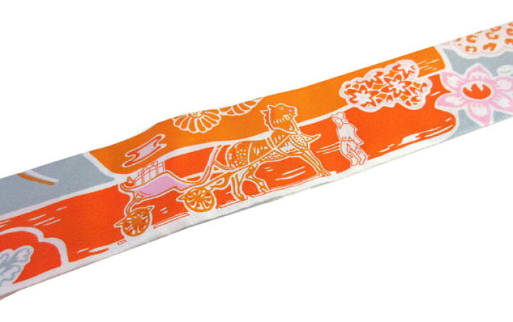 楽天市場】≪新品≫ エルメス ツイリー ビンガタ 紅型 オレンジ 