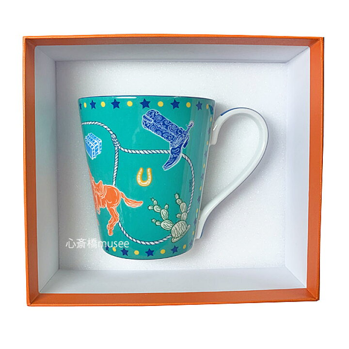 楽天市場】≪新品≫ HERMES エルメス マグカップ ウエスタン 