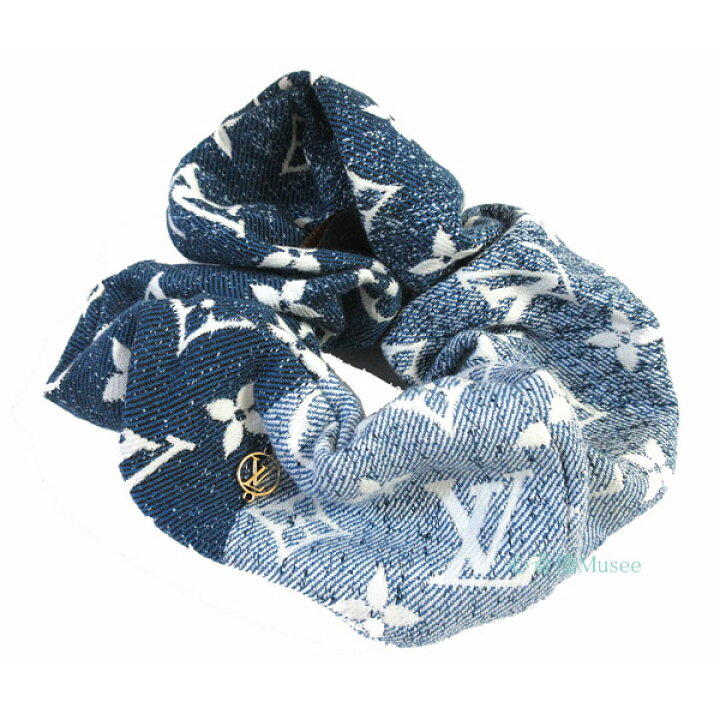 楽天市場】≪新品≫ルイヴィトン シュシュ デニム M77439 モノグラム  