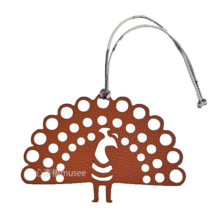 楽天市場】≪Brand new≫ HERMES Petit H charm Peacock Broun Blue  