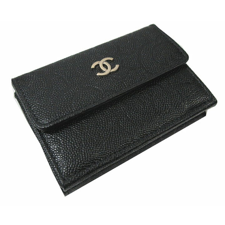 楽天市場】≪Brand new≫ CHANEL Small Flap Walette Black Gold  