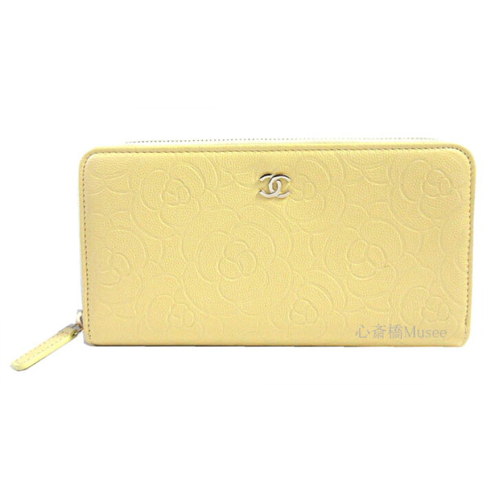 楽天市場】≪Brand new≫ CHANEL Zip Long Walette Yellow Gold ≪新品 