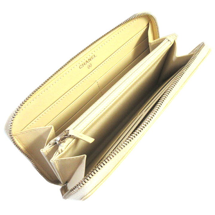 楽天市場】≪Brand new≫ CHANEL Zip Long Walette Yellow Gold ≪新品  