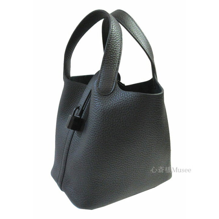 楽天市場】≪新品≫HERMES エルメス ピコタン ロック モノクローム PM 