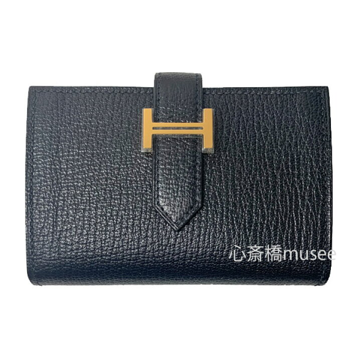 楽天市場】≪ 新品 ≫ エルメス ベアン ミニ ノワール 黒 ブラック  