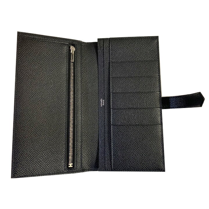 楽天市場】≪Brand New≫ HERMES Bearn Souffle So Black Epson Black 