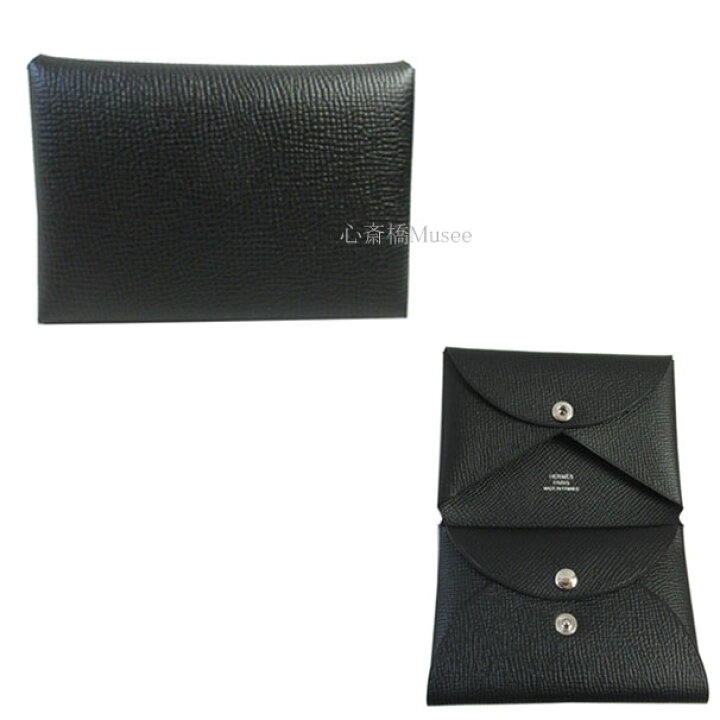 楽天市場】≪Brand new≫ HERMES Calvi Duo Compact card holder Epsom  
