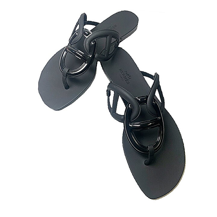 楽天市場】≪ 新品 ≫ エルメス エジェリ サンダル 37 ラバー  