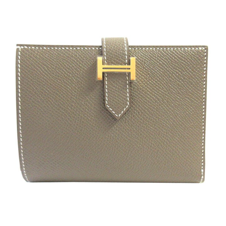 楽天市場】≪Brand new≫ HERMES Wallet Bearn Compact Etoupe Gold  