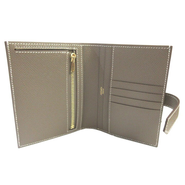 楽天市場】≪Brand new≫ HERMES Wallet Bearn Compact Etoupe Gold  