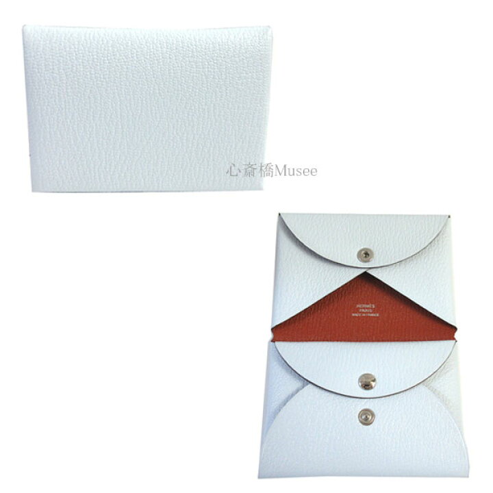 楽天市場】≪ 新品 ≫ エルメス カードケース カルヴィ デュオ バイ  