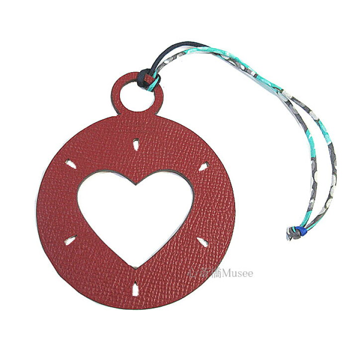楽天市場】≪Brand new≫ HERMES Petit H charm Open Heart RougeH  