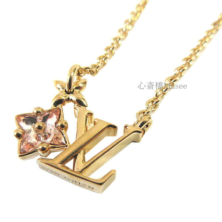 楽天市場】≪Brand new≫ LOUIS VUITTON Loulougram Necklace Gold 