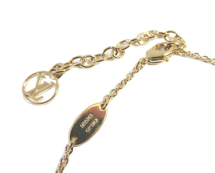 楽天市場】≪Brand new≫ LOUIS VUITTON Loulougram Necklace Gold 