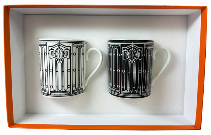 楽天市場】≪ 新品 ≫ HERMES エルメス マグカップ ペア Hデコ 
