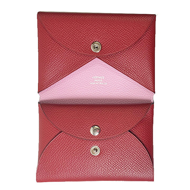 楽天市場】≪ 新品 ≫ エルメス カードケース カルヴィ デュオ バイ 
