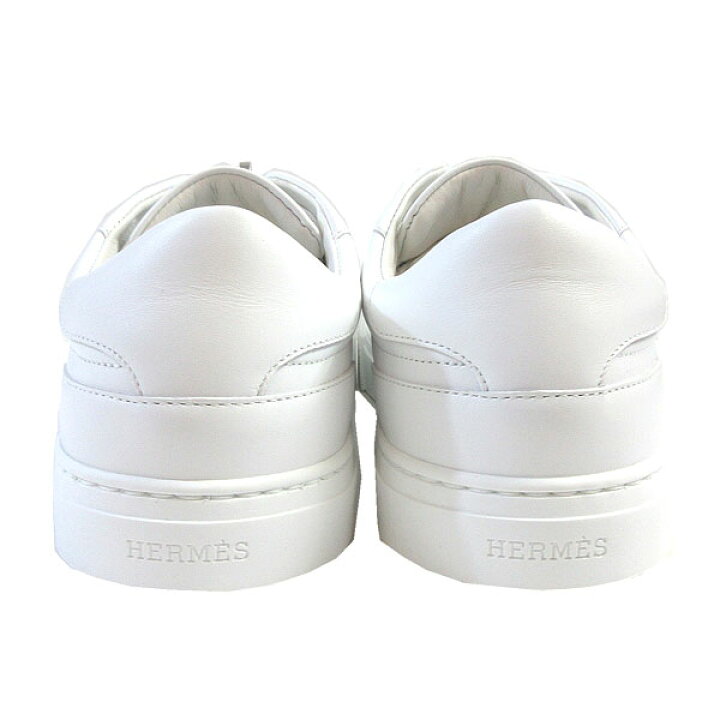楽天市場】≪Brand new≫ HERMES DAY Leather Sneaker White SPVD  