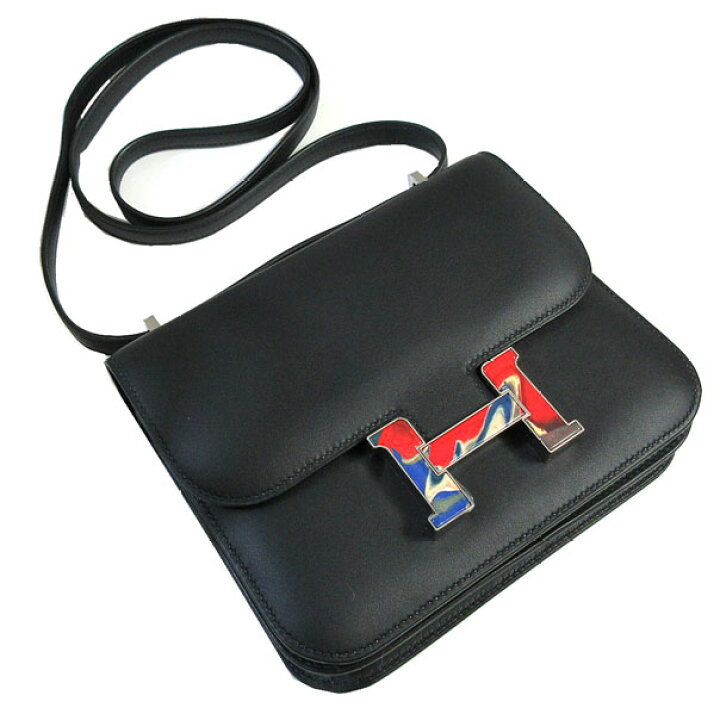楽天市場】≪Brand new≫ Hermes Constance Mini 18 Black Marble 