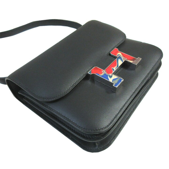 楽天市場】≪Brand new≫ Hermes Constance Mini 18 Black Marble  