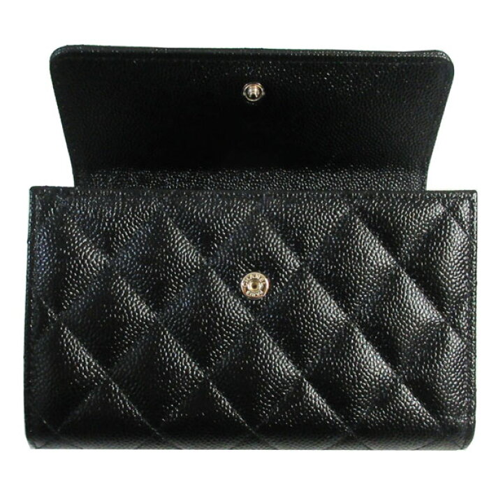 楽天市場】≪Brand new≫ CHANEL Medium Flap Walette Black Gold BIG 