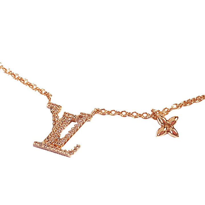 楽天市場】≪Brand new≫ LOUIS VUITTON LV Iconic Necklace Pink Gold 