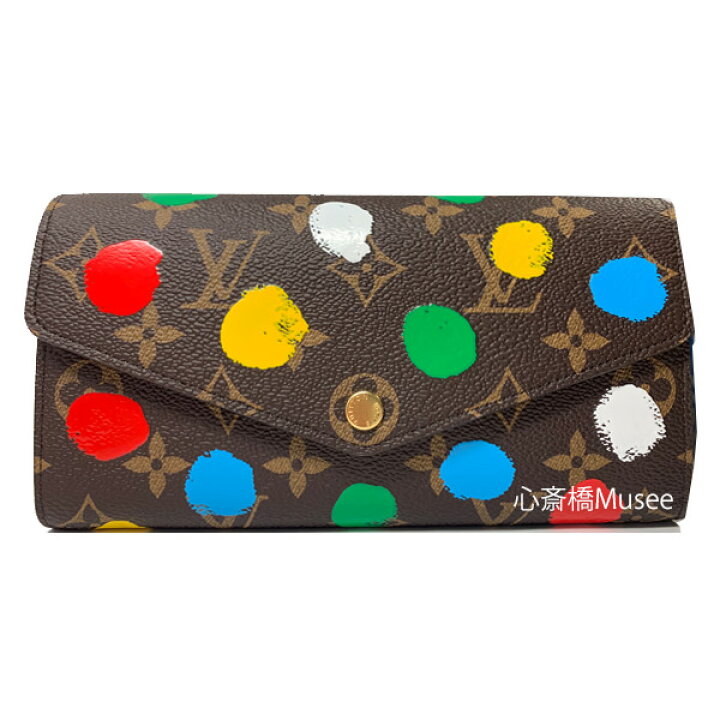楽天市場】≪Brand new≫ LOUIS VUITTON YAYOI KUSAMA FRAP LONG 