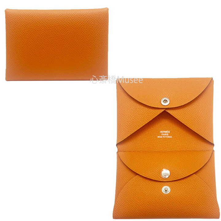 楽天市場】≪Brand new≫ HERMES Calvi Duo Compact card holder Epson 