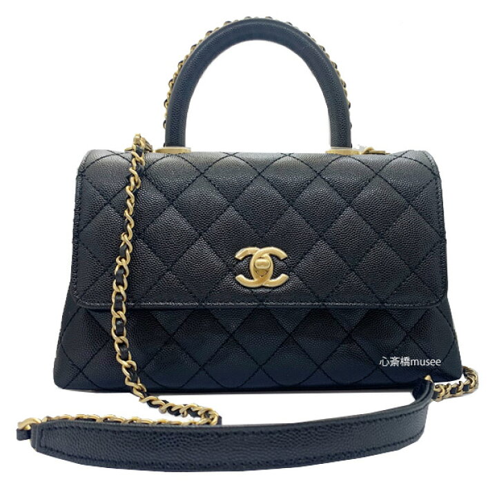 楽天市場】≪ 新品 ≫ CHANEL シャネル ココハンドル トップハンドル  